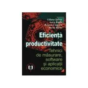 Eficienta si productivitate. Tehnici de masurare, software si aplicatii economice de Liliana Spircu