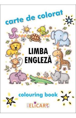 Limba engleza. Carte de colorat. Colouring book