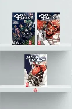 Pachet Atacul Titanilor de Hajime Isayama