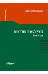 Proceduri de insolventa de Andreea-Teodora Stanescu