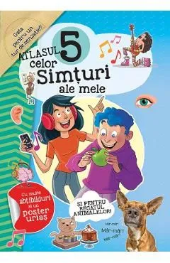 Atlasul celor 5 simturi ale mele de Autor Anonim