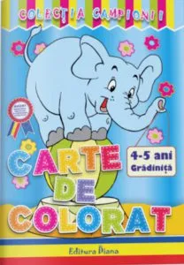 Carte de colorat - grupa mijlocie de Olga Cloanta
