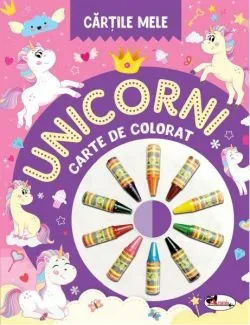 Cărțile mele de colorat. Unicorni de Dreamland Publications