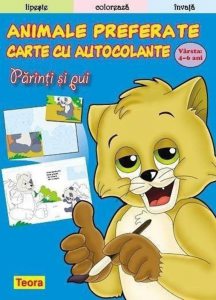 Lipeste-Coloreaza-Invata - Animale preferate - parinti si pui