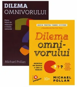 Pachet Dilema omnivorului pentru adulti si tineri cititori de Michael Pollan