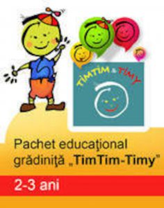 Pachet educational gradinita Timtim - Timy, 2-3 ani