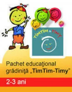 Pachet educational gradinita Timtim - Timy, 2-3 ani