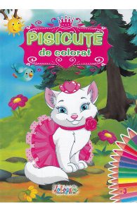 Pisicute de colorat 3-5 ani