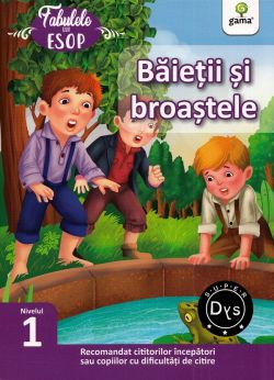 Baietii si broastele. Fabulele lui Esop: Nivelul 1
