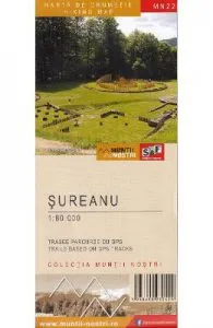 Muntii Sureanu. Harta de drumetie de Muntii nostri