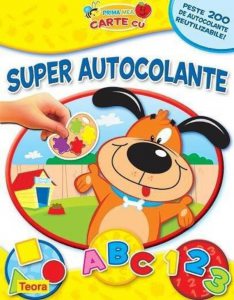 Prima mea carte cu Super autocolante
