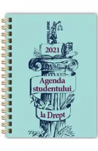 Agenda studentului la drept 2021 (verde)