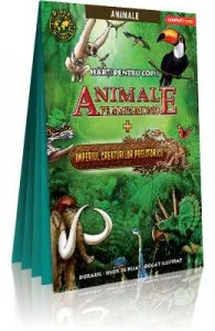 Harti pentru copii de Animale pe mapamond + Imperiul creaturilor istorice