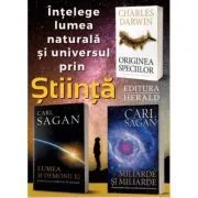 Pachet Intelege lumea naturala si universul prin stiinta de Carl Sagan
