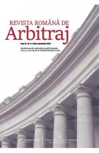 Revista Romana de Arbitraj Nr.3 iulie-septembrie 2020