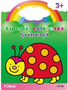 Buburuza. Forme. Lipeste, coloreaza si invata