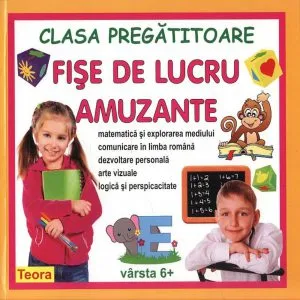 Clasa pregatitoare - Fise de lucru amuzante de Diana Rotaru
