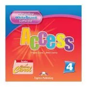 Curs limba engleza Access 4 Software pentru tabla interactiva de Virginia Evans