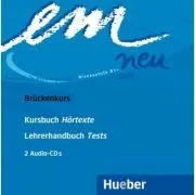 em neu Bruckenkurs, 2 CDs zum Kursbuch de Michaela Perlmann-Balme