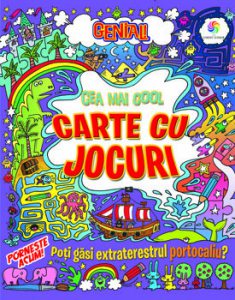 Genial! Cea mai cool carte cu jocuri