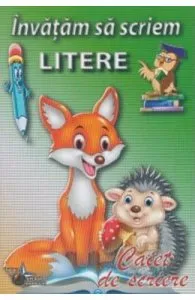 Invatam sa scriem litere de Caiet de scriere