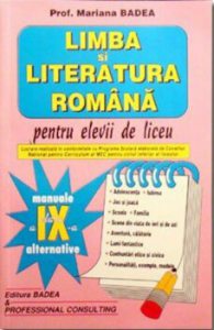 Limba si Literatura romana pentru elevii de liceu, clasa a IX-a