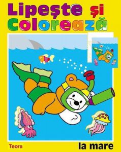 Lipeste si coloreaza, la mare