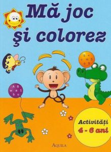 Ma joc si colorez. Activitati 4-6 ani