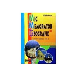 Mic memorator de Geografie clasa a 8-a
