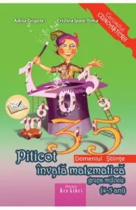 Piticot invata matematica de Grupa Mijlocie 4-5 ani