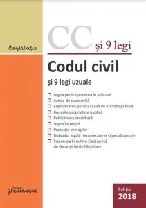 Codul civil si 9 legi uzuale - actualizat 29 ianuarie 2018