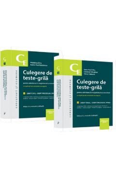 Culegere de teste-grila pentru admiterea in magistratura Ed.5