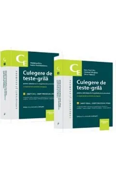 Culegere de teste-grila pentru admiterea in magistratura Ed.5 de Cristinel Ghigheci