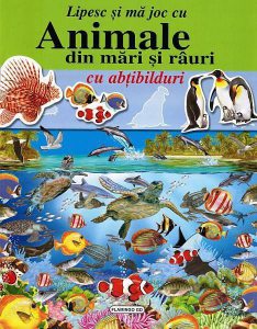 Lipesc si ma joc cu abtibilduri - Animale din mari si rauri