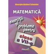 Matematica. Exercitii si probleme pentru clasa a 7-a de Gheorghe Adalbert Schneider
