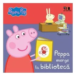 Peppa Pig: Peppa merge la bibliotecă de Neville Astley
