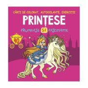 Printese frumoase si fascinante. 40 de autocolante