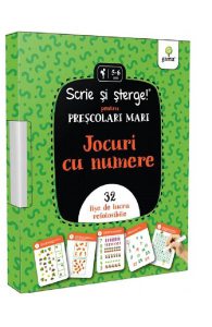 Scrie si sterge! Jocuri cu numere