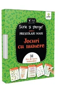 Scrie si sterge! Jocuri cu numere