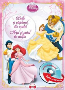 Belle si catelusul din castel. Ariel si puiul de delfin (carte cu CD audio)