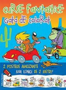 Curse fantastice. Gata de colorat. 2 postere amuzante mai lungi de 2 metri!