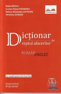 Dictionar de dreptul afacerilor roman-englez de Radu Rizoiu