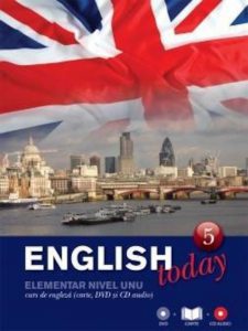 English today - Curs de engleza (carte, DVD si CD audio), Vol. 5