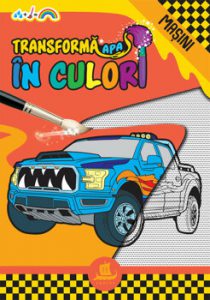 Transforma apa in culori. Masini