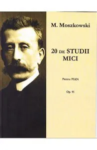 20 de studii mici pentru pian de M. Moszkowski