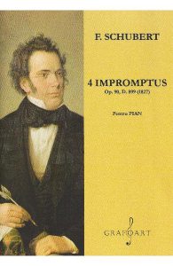 4 impromptus pentru pian Op.90, D.899