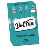 DelFan-Matematica. Joc cu 64 de cartonase ce contine 4 arii super distractive: Cultura generala, mima, descriere verbala si desen
