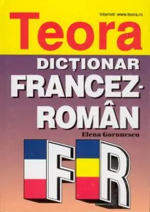 Dictionar francez - roman de Elena Gorunescu