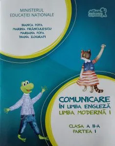 English with Nino. Comunicare în limba engleză. Limba modernă 1. Manual pentru Clasa a II-a, Partea I (  CD) de Bianca Popa