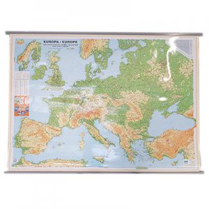 Harta fizica a Europei